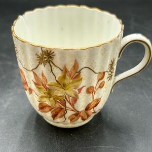 Tiffany and Co vintage teacup Floral china with Gold Accents